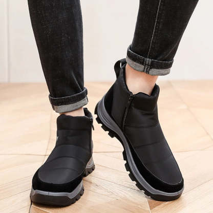 Orthopedic Snow Boots For Men Cushion Ankle Winter Shoes