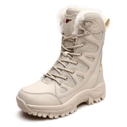 Women Snow Boots Fur Lined Orthopedic Shoes