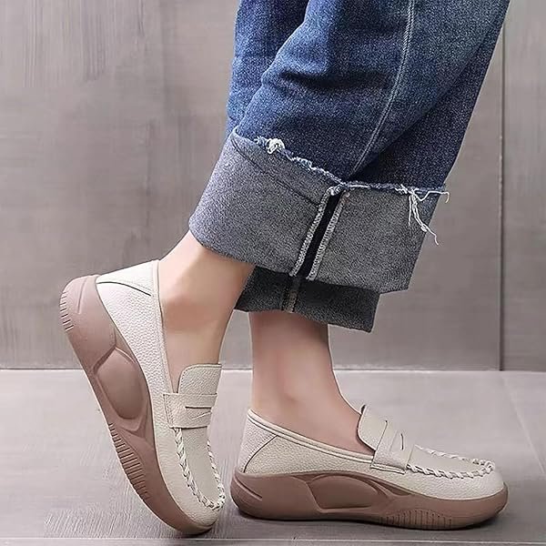 Women Soft-Soled Pure Cowhide Loafers