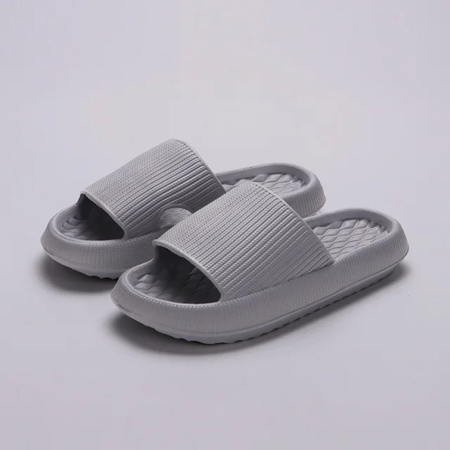 Thick Platform Cloud Slippers Non Slip Soft Sole Pillow Slides