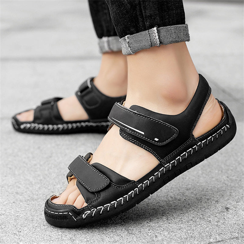 Men's Travel Anti Slip Soft Sole Velcro Beach Sandals
