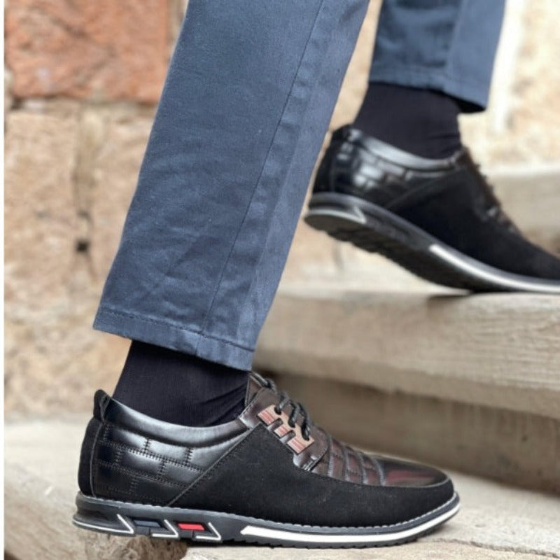 Oxford Derby Orthopedic Leather Shoes