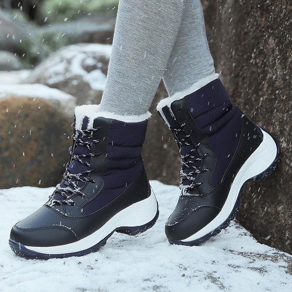 Orthopedic Women's Waterproof Winter Boots with Fur