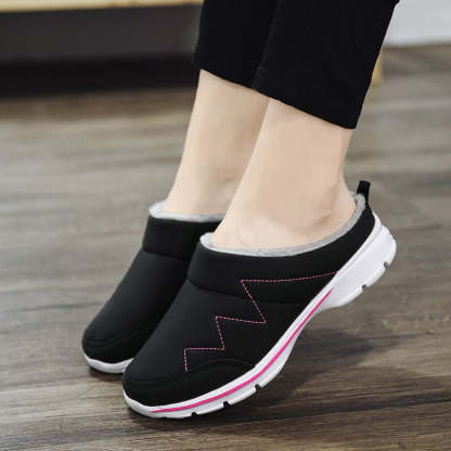Women Plush Winter Shoes Light Home Fur Slippers