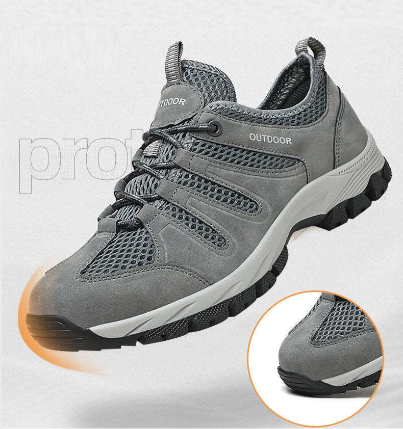 Men Arch Support & Breathable and Light & Non-Slip Shoes -Hiking Walking Shoes
