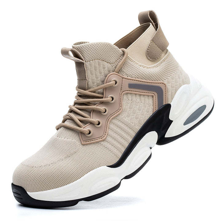 Safety Boots Steel Toe Cap Boots Comfortable and Light Work Boots Safety Shoes Slip and Oil Resistant For Men and Women