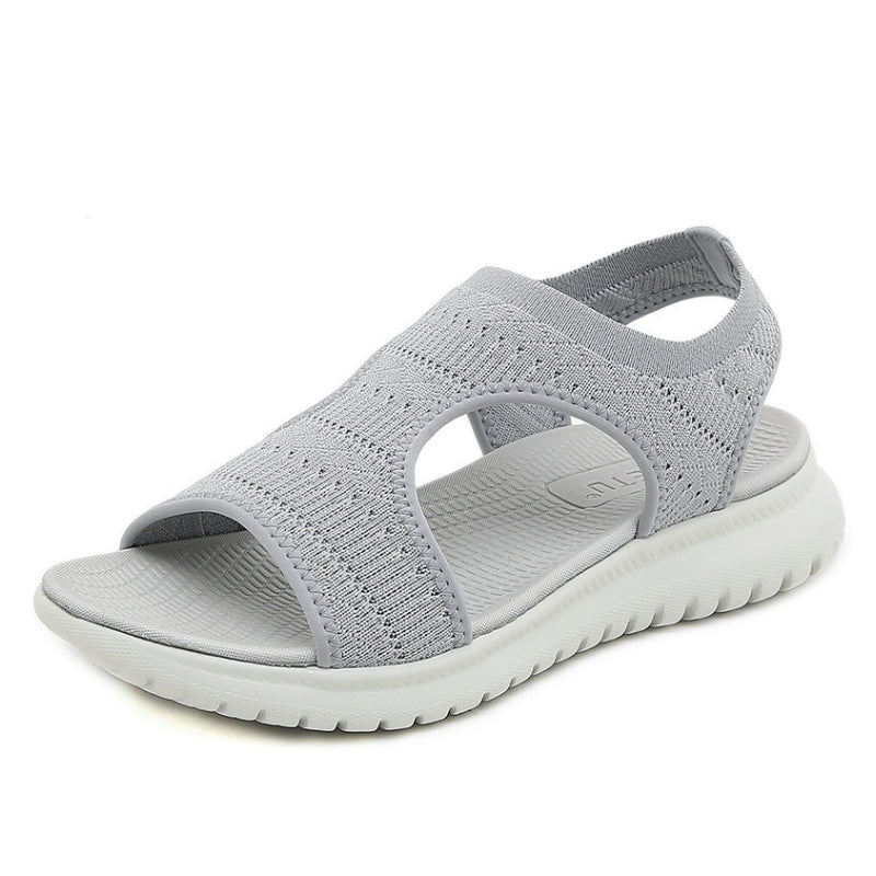 Women Walking Orthopedic Sandals Mesh Hollow Out Trendy Summer Sandals