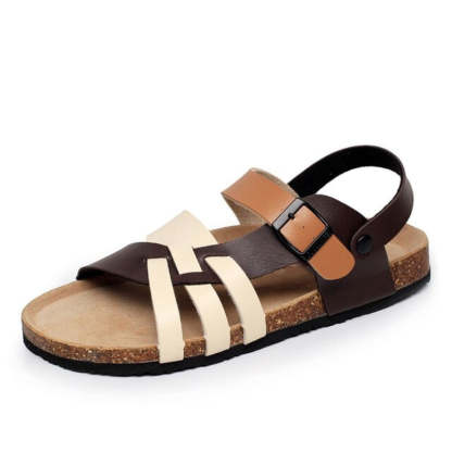 Orthopedic Sandals For Women Flat Back Strap Summer