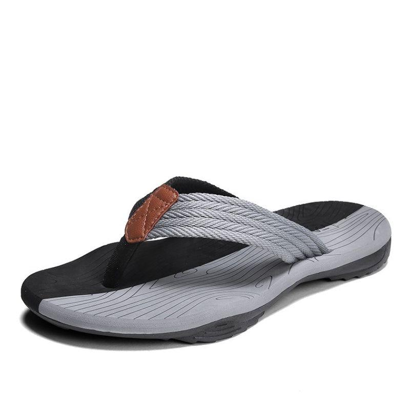 Best Orthopedic Sandals For Men Nonslip Flip-flops Fabric Thongs Summer Beach
