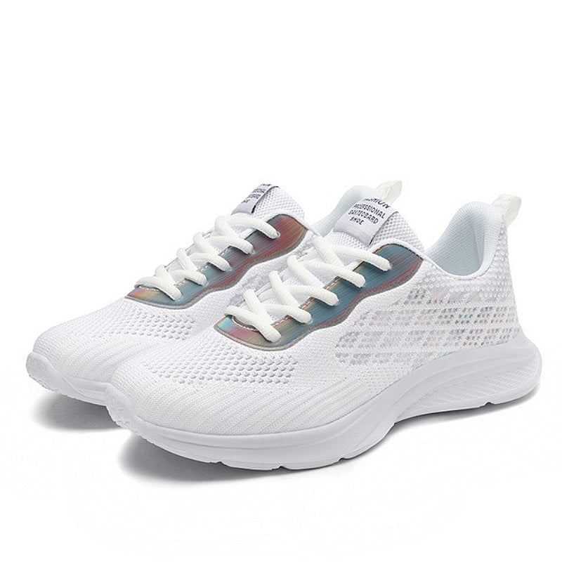 Women Athletic Orthopedic Shoes Anti-collision Mesh Round Toe Stylish Sneakers