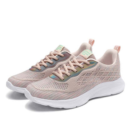 Women Athletic Orthopedic Shoes Anti-collision Mesh Round Toe Stylish Sneakers