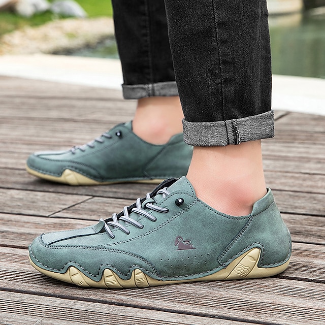 Unisex Comfort Oxfords Plus Size Handmade Orthopedic Shoes