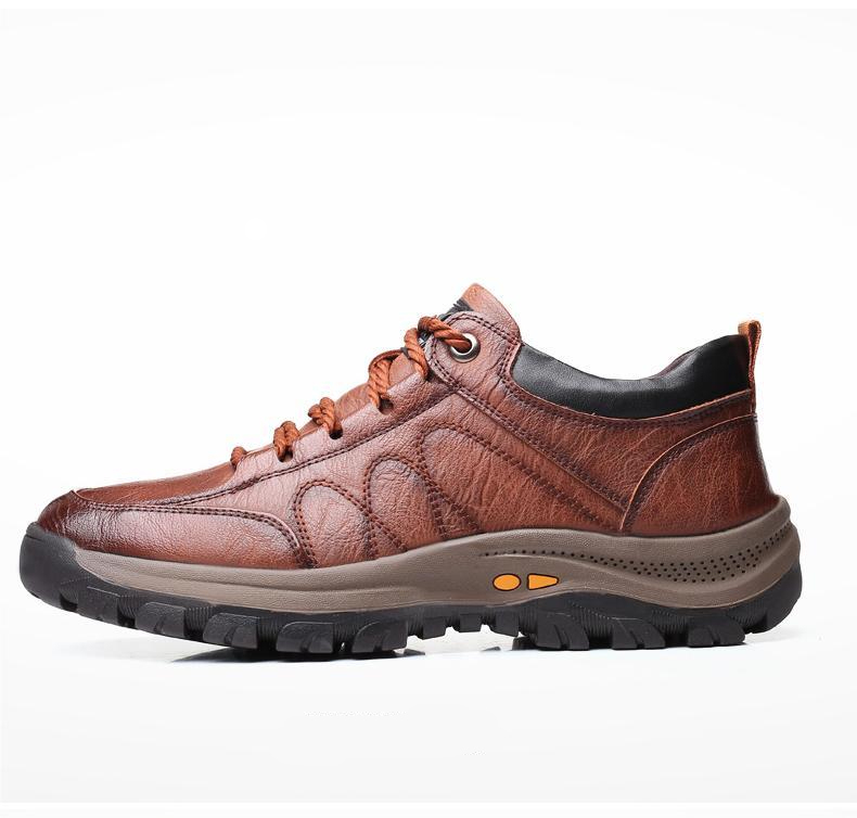Men’s Winter Casual Hand Stitching Arch Support & Non-slip Breathable Boots