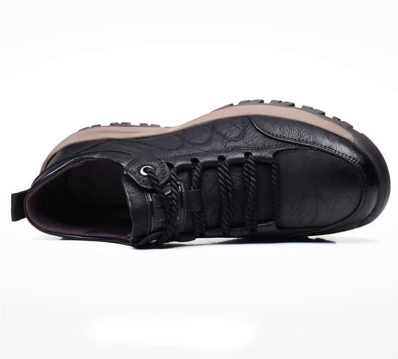 Men’s Winter Casual Hand Stitching Arch Support & Non-slip Breathable Boots