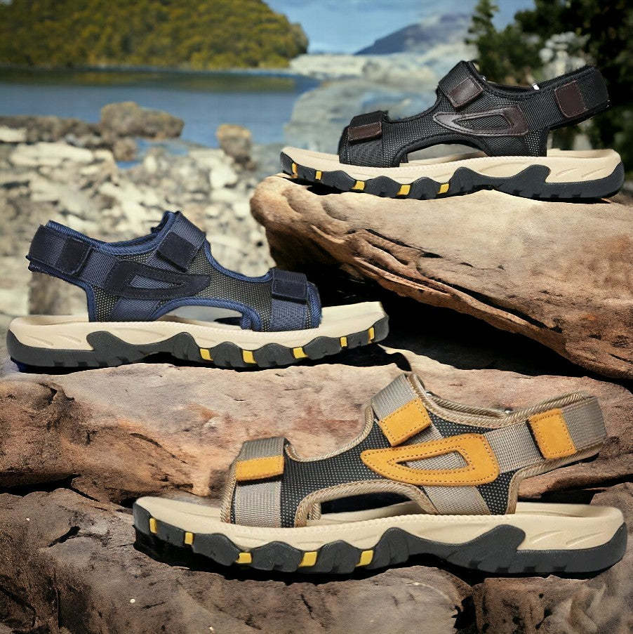 Ergonomic Men's Sandals for Pain Relief