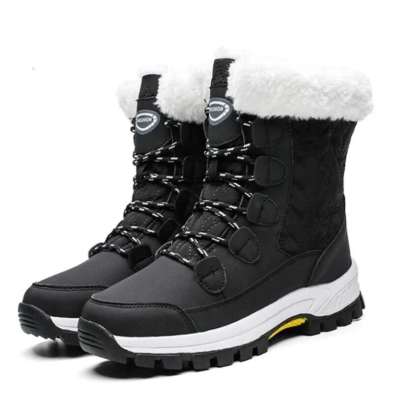 Snow Boots Women Winter Keep Warm Water-proof Shoes