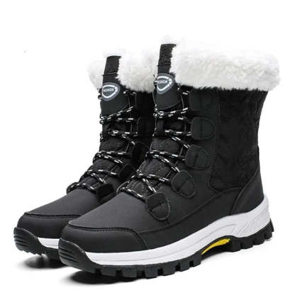 Snow Boots Women Winter Keep Warm Water-proof Shoes