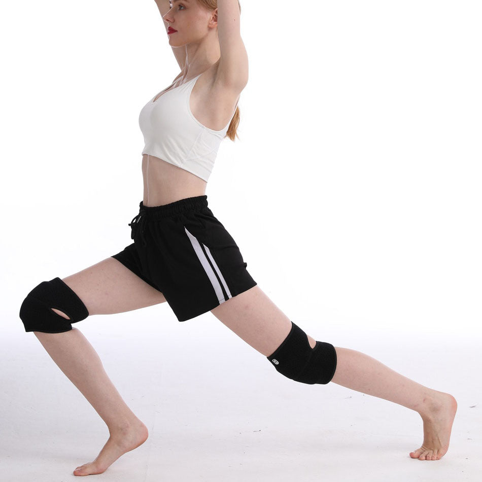 (2 PCS) EVA Knee Pads Unisex Patella Brace Support Fitness Extra Soft Adjustable Strap Protector