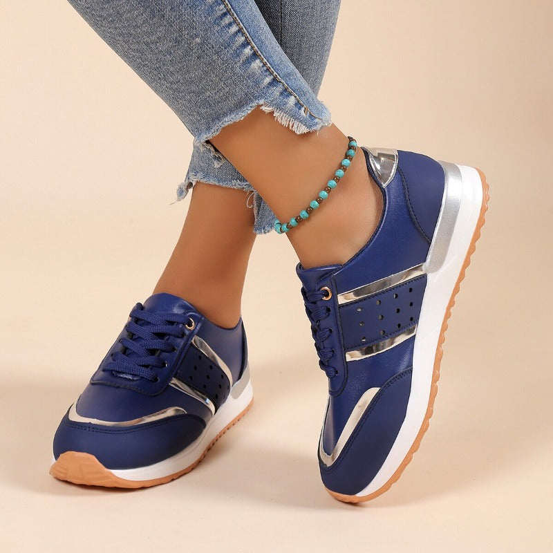 Orthopedic Shoes Women Sneakers Platform Leather Running Summer