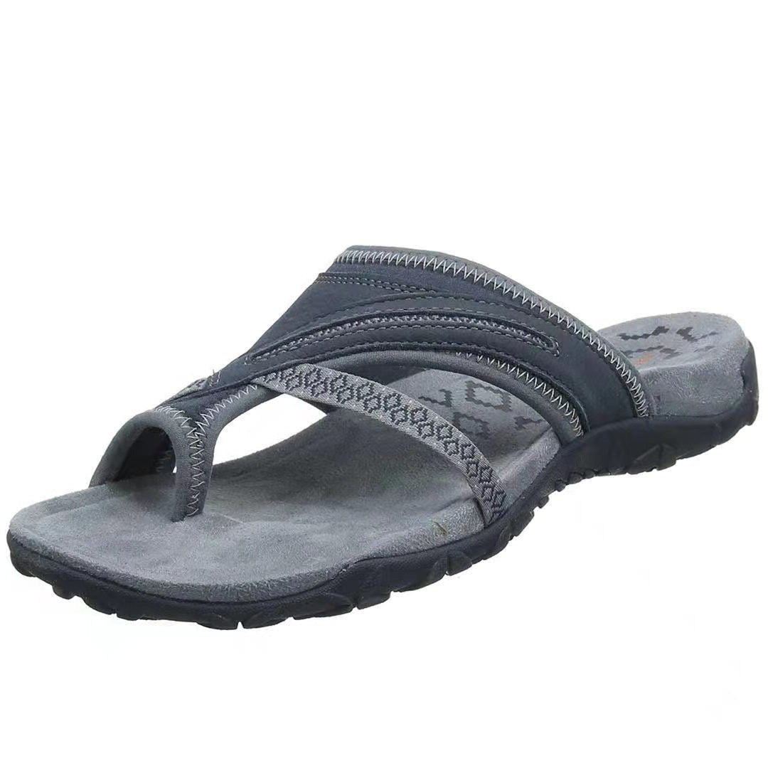 Orthopedic Sandals For Women Comfortable Casual Cross Strap Flip-flops