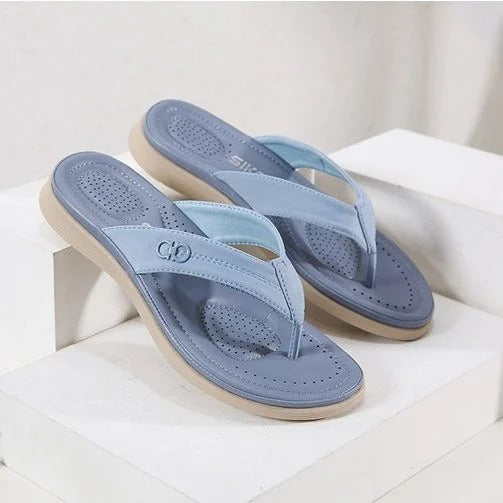 Orthopedic Women Sandals Soft Sole Massage Casual Summer Beach Flip-flops