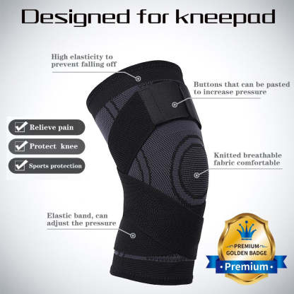 Short Cross Knee Pads Leg Sporty Support Braces For Arthritis Joint Gym Protector