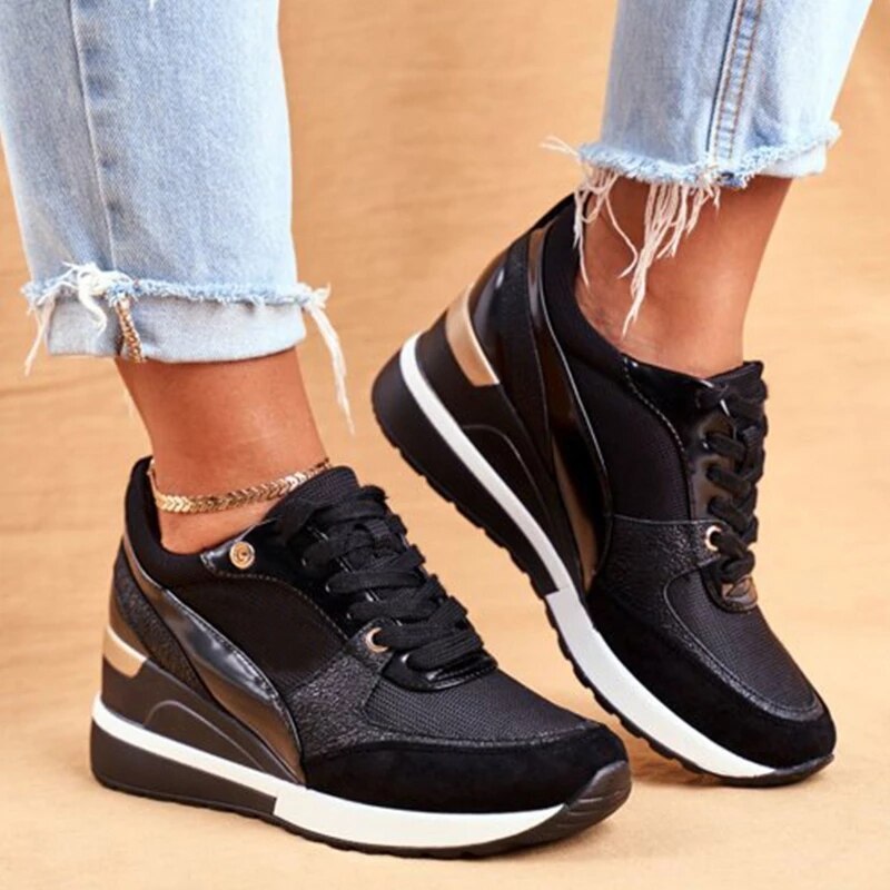 Orthopedic Shoes Women Arch Support Comfy Breathable Height Increase S
