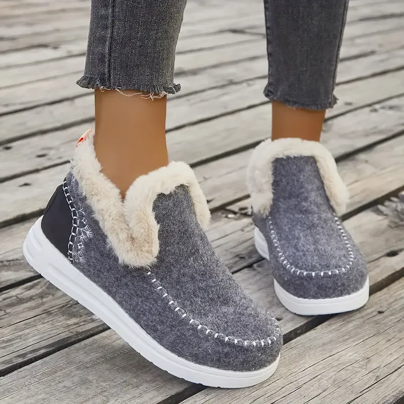 2025 Hot Sale Geekhubis Seniors' Denny Wool Winter Boots