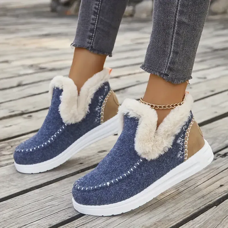 2025 Hot Sale Geekhubis Seniors' Denny Wool Winter Boots