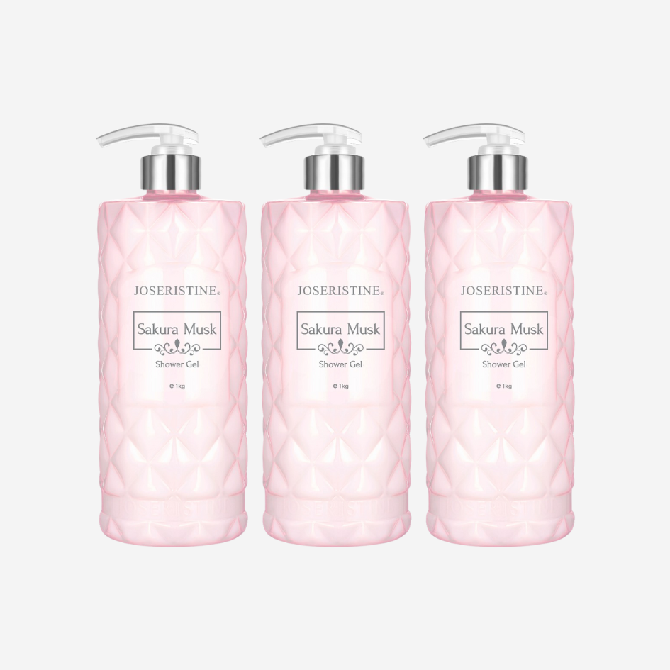 [BUNDLE] JOSERISTINE Sakura Musk Shower Gel 1000ml