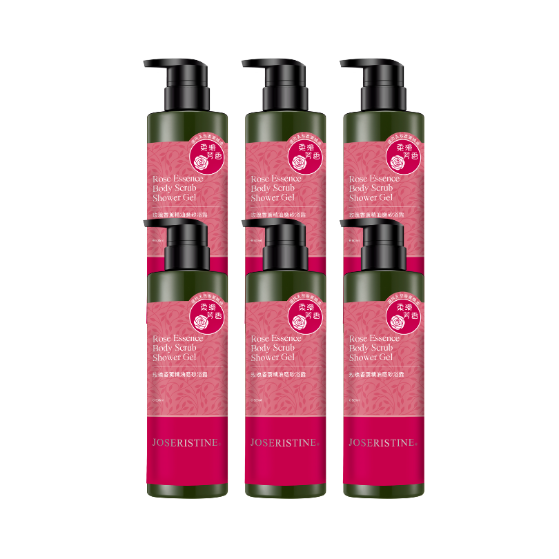JIMMBENNY Rose Essence Body Scrub Shower Gel 500ml