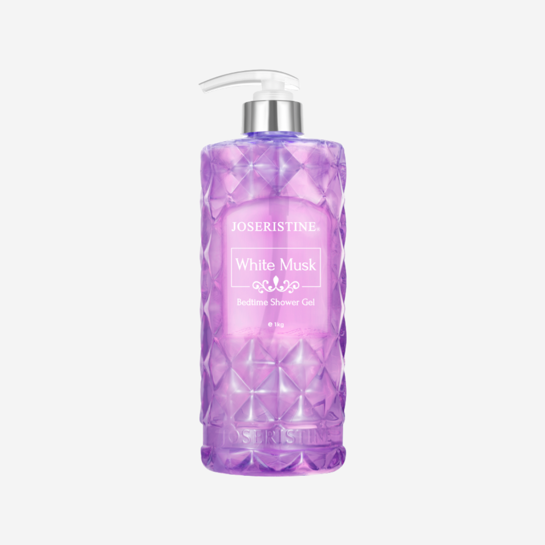 JOSERISTINE White Musk Bedtime Shower Gel 1000ml/ 100% Vegan