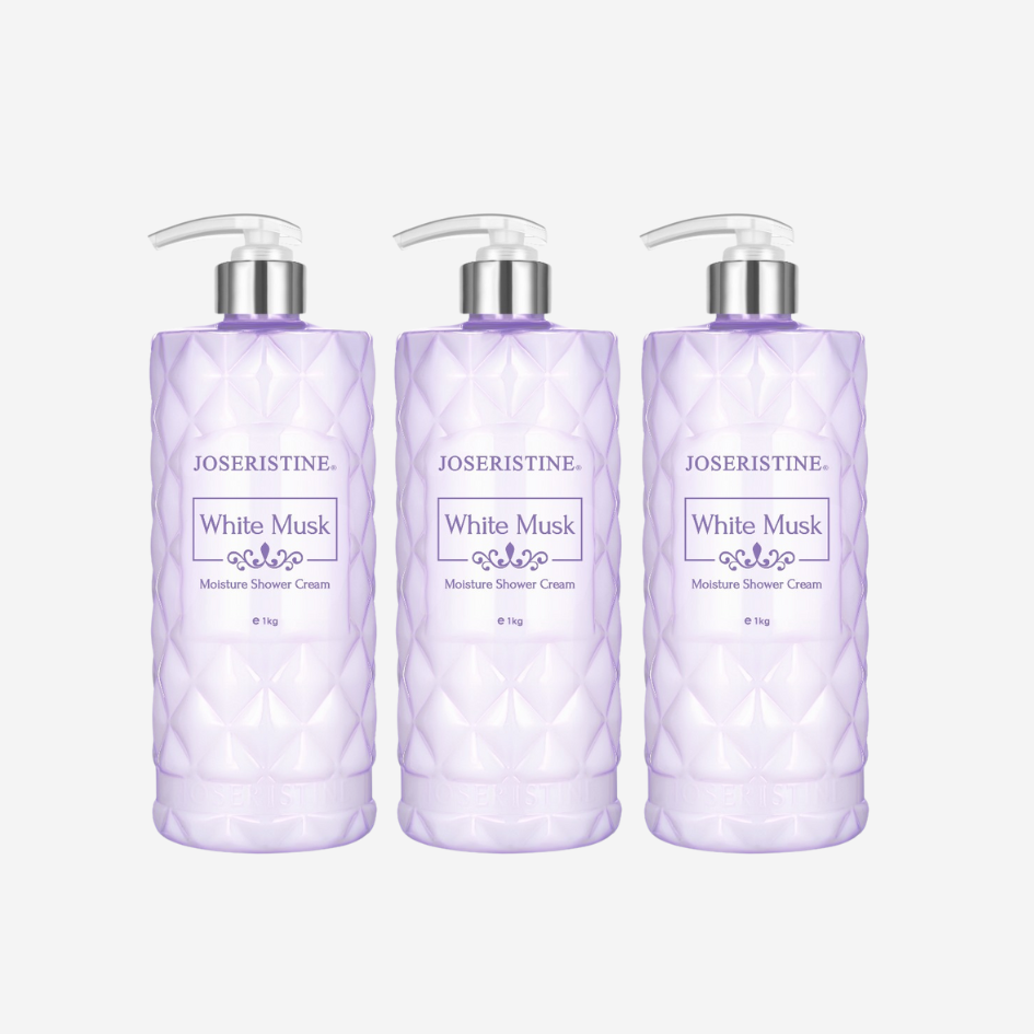 [BUNDLEl] JOSERISTINE White Musk Moisture Shower Cream 1000ml