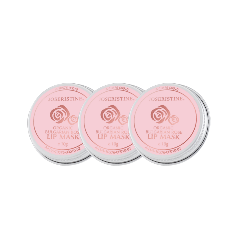 JOSERISTINE Organic Bulgarian Rose Lip Mask 10g
