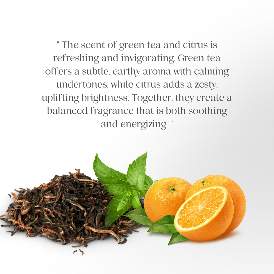 JOSERISTINE Green Tea Citrus Shower Gel 1000ml/ 100% Vegan