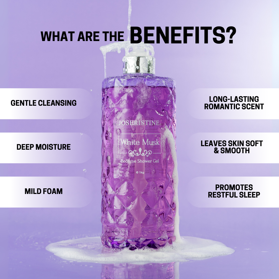 [Combo Deal] JOSERISTINE White Musk Shower Gel