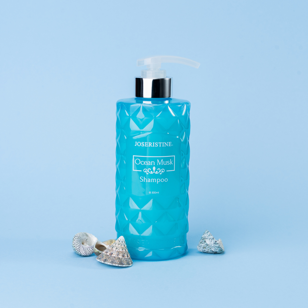 JOSERISTINE Ocean Musk Perfume Shampoo 500ml/ 100% Vegan