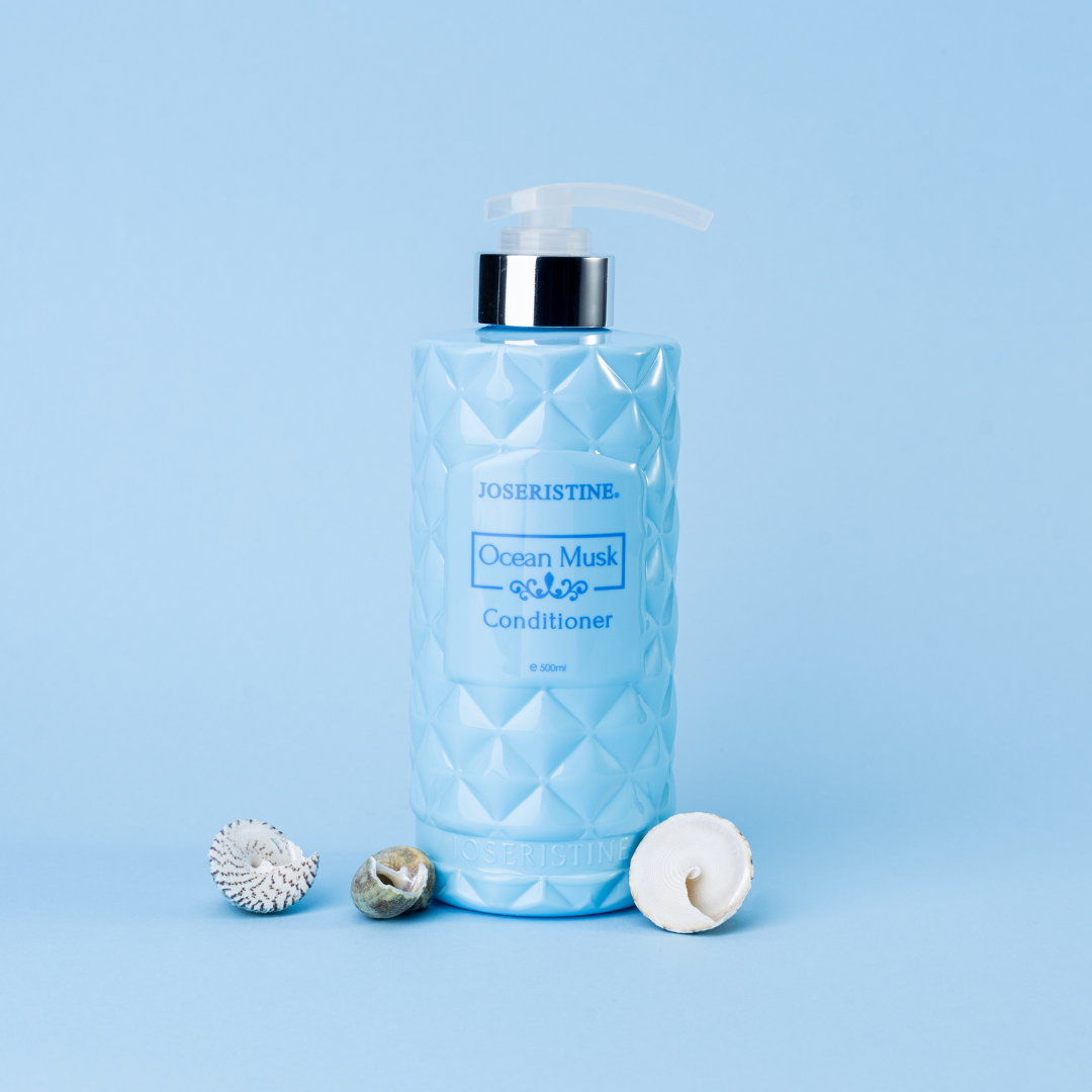 JOSERISTINE Ocean Musk Perfume Hair Conditioner 500ml/ 100% Vegan