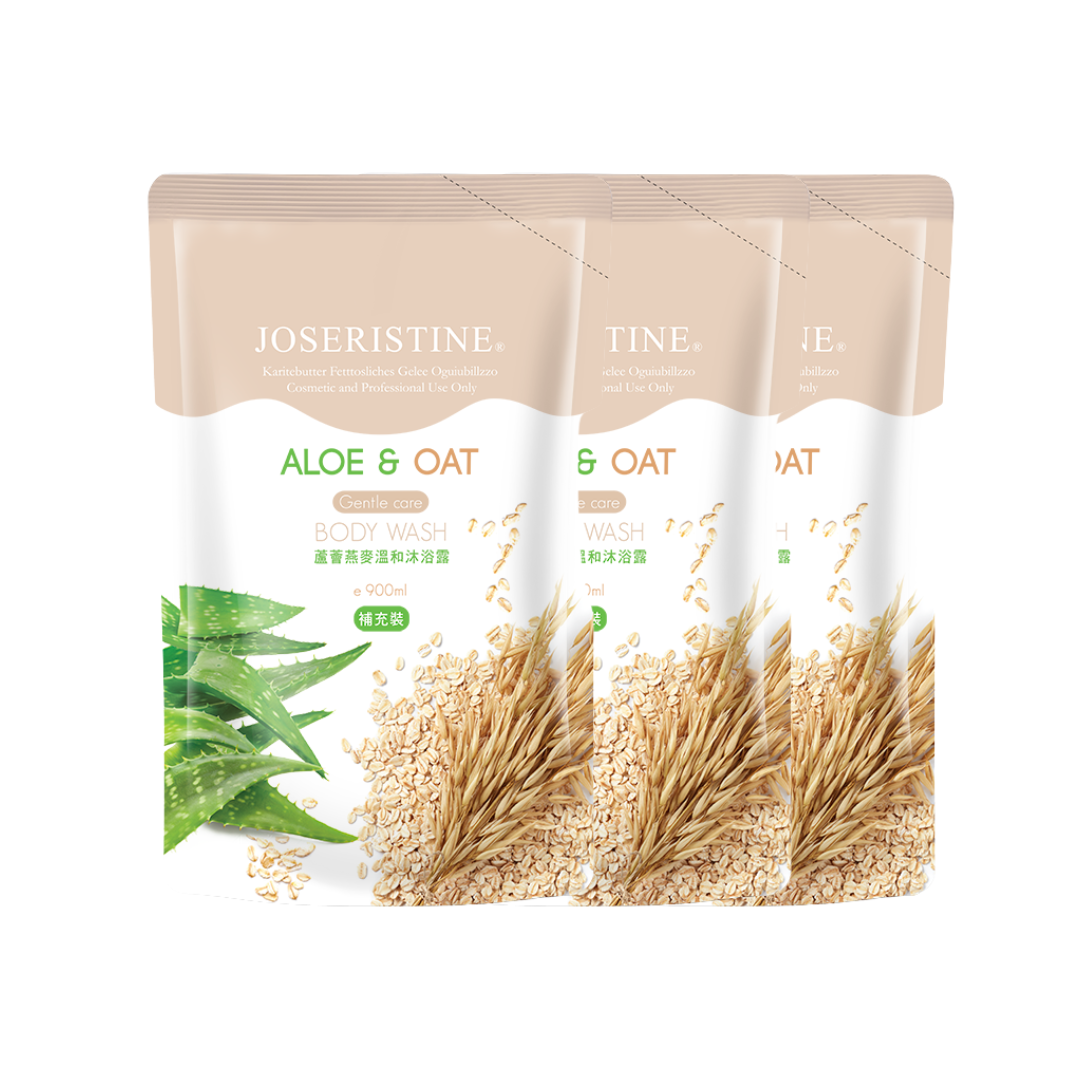 [BUNDLE] JOSERISTINE Aloe & Oat Gentle Body Wash (1000ml)