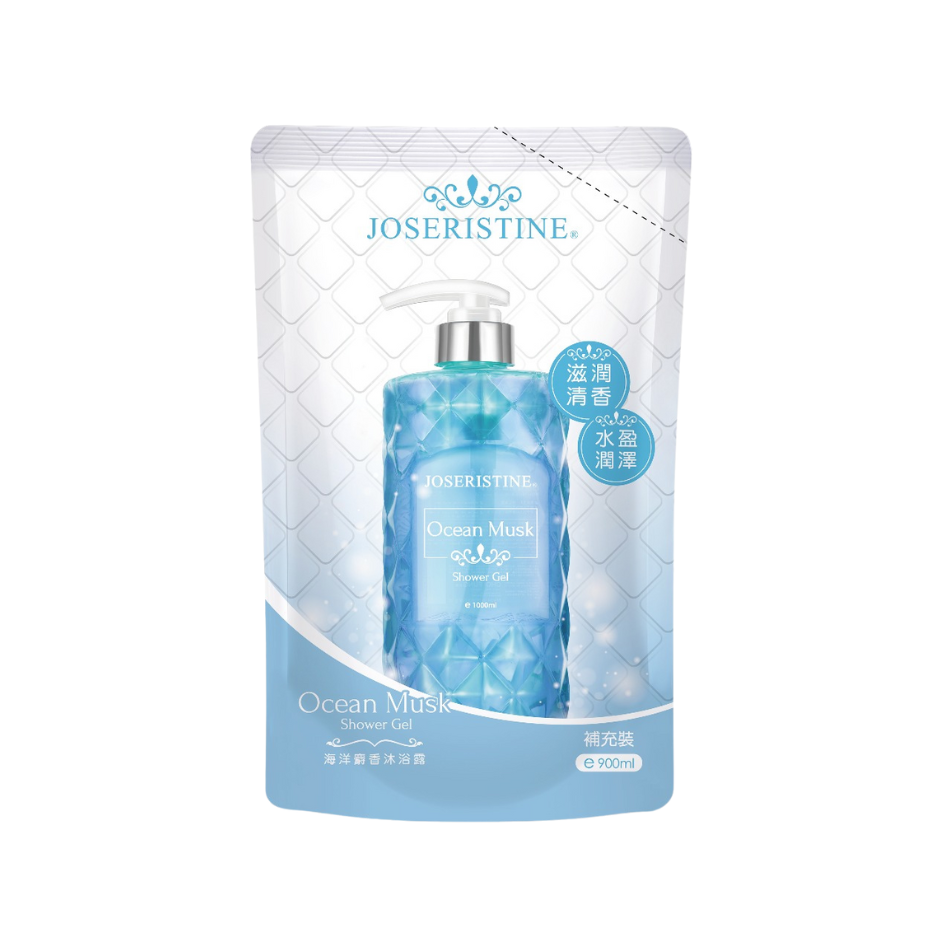 JOSERISTINE Ocean Musk Shower Gel 1000ml/ 100% Vegan