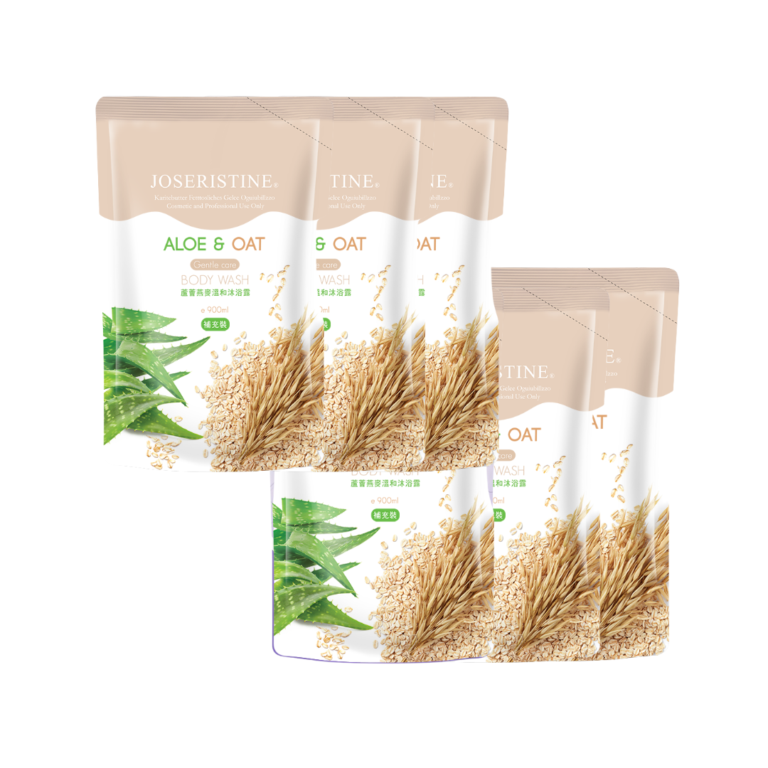[BUNDLE] JOSERISTINE Aloe & Oat Gentle Body Wash (1000ml)