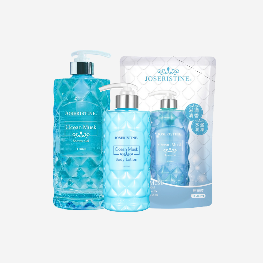 [Combo Deal] JOSERISTINE Ocean Musk Shower Gel Body Care Combo