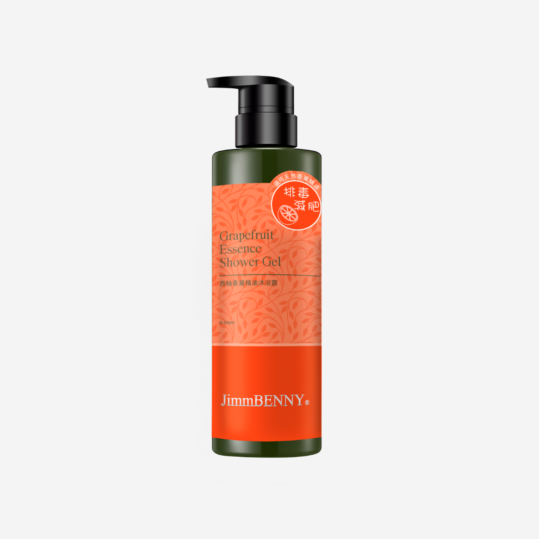 JIMMBENNY Grapefruit Essence Shower Gel 500ml/ 100% Vegan