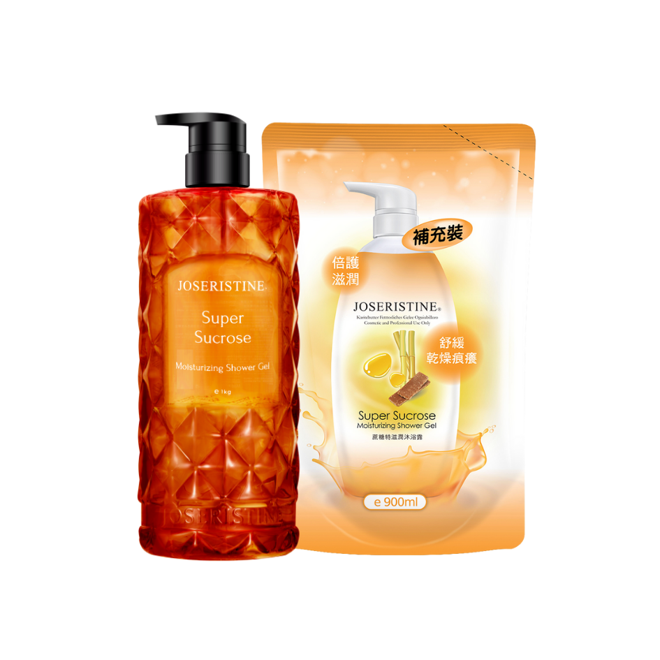 JOSERISTINE Super Sucrose Shower Gel 1000ml/ 100% Vegan