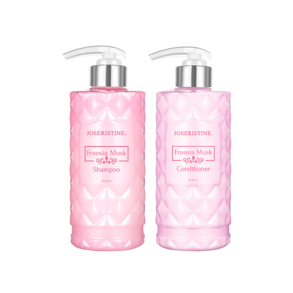 JOSERISTINE Freesia Musk Perfume Hair Conditioner 500ml/ 100% Vegan