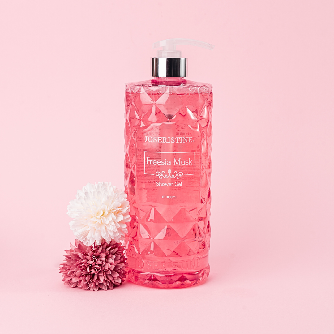 JOSERISTINE Freesia Musk Shower Gel 1000ml/ 100% Vegan