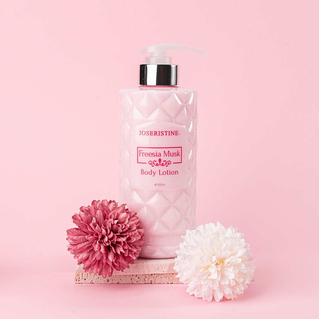 JOSERISTINE Freesia Musk Body Lotion 500ml/ 100% Vegan