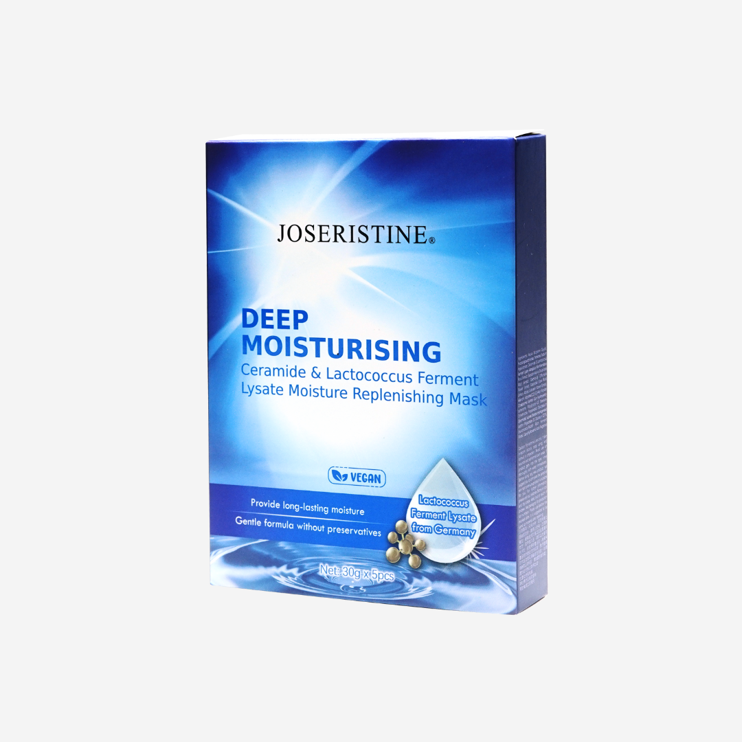 JOSERISTINE Prebiotics + Ceramides Deep Moisture Face Mask Box Set 5's