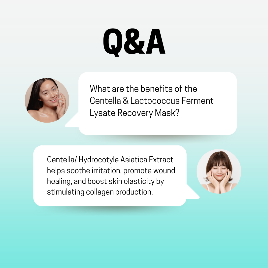 JOSERISTINE Prebiotics + Centella Recovery Face Mask Box Set 5's