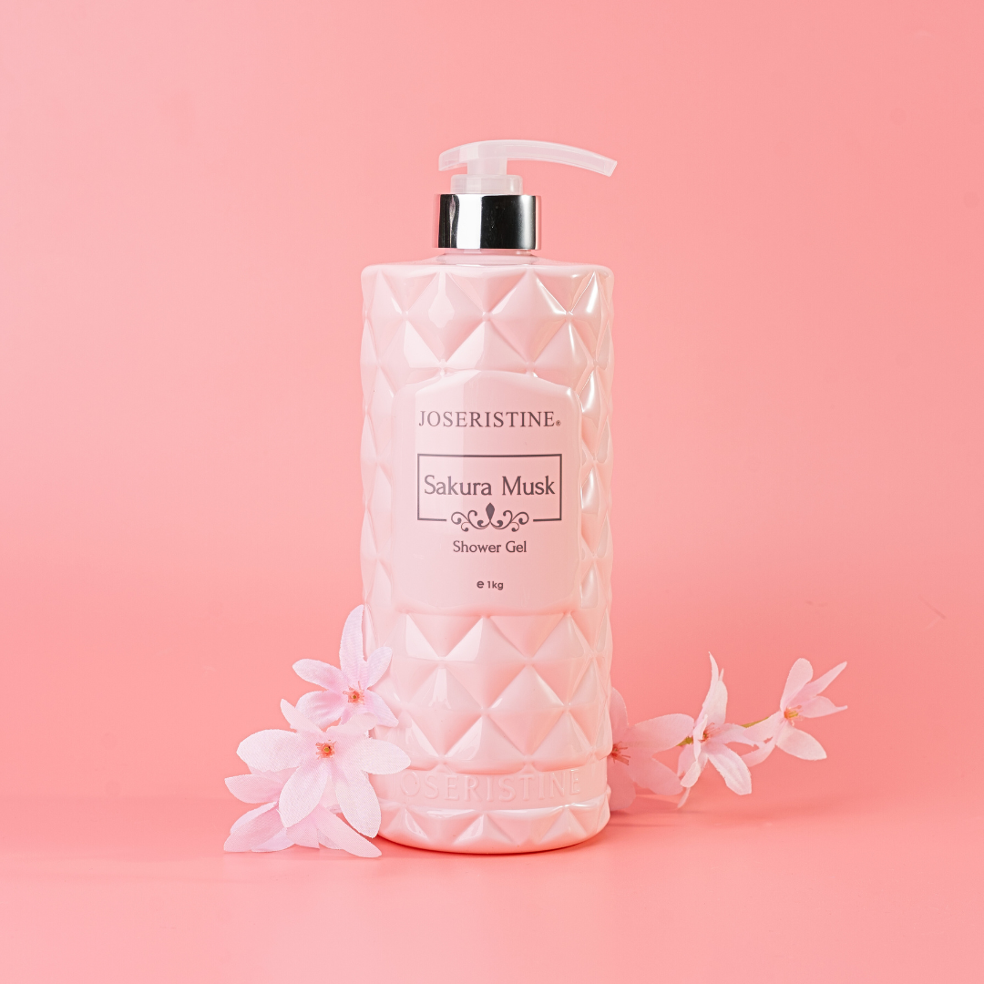 [BUNDLE] JOSERISTINE Sakura Musk Shower Gel 1000ml